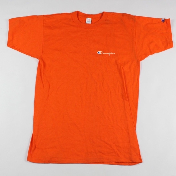 champion tee orange